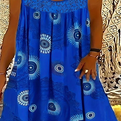 Noémie-Anne | Robe Midi Bohème | Grande Taille