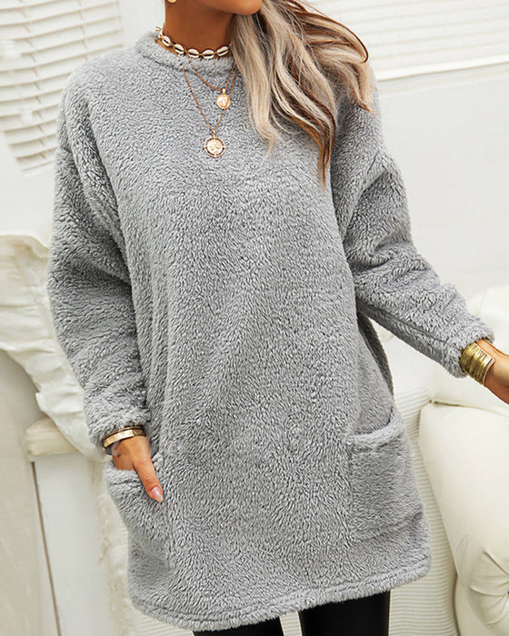 Pull Décontracté Pour Femmes Avec Poches | Décontracté