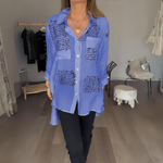 Clothilde | Blouse Femme à Boutons | Longues
