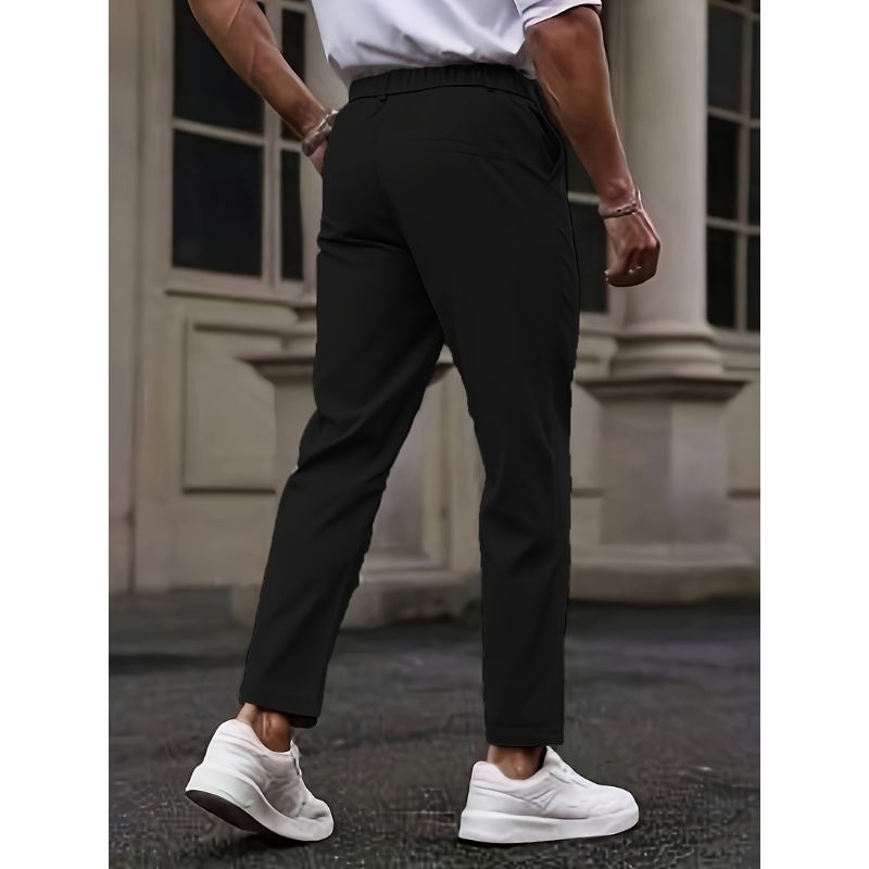 Pantalon Homme Uni Stretch Confort