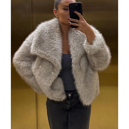 Addison | Manteau Léger Duveteux Pour Femme | Court