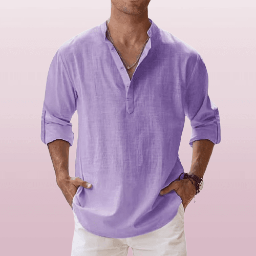 Damiorel | Chemise Manches Courtes Homme | Surdimensionné