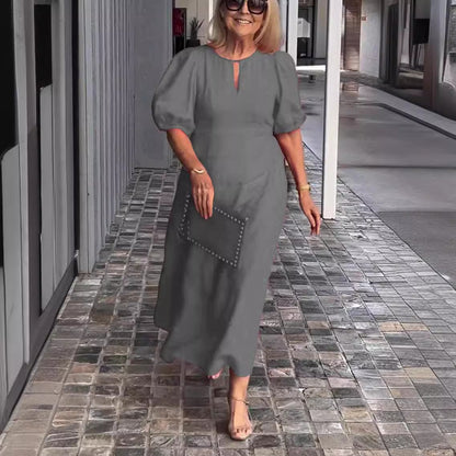 Aveline | Robe Longue | Manches Bouffantes | Maxi