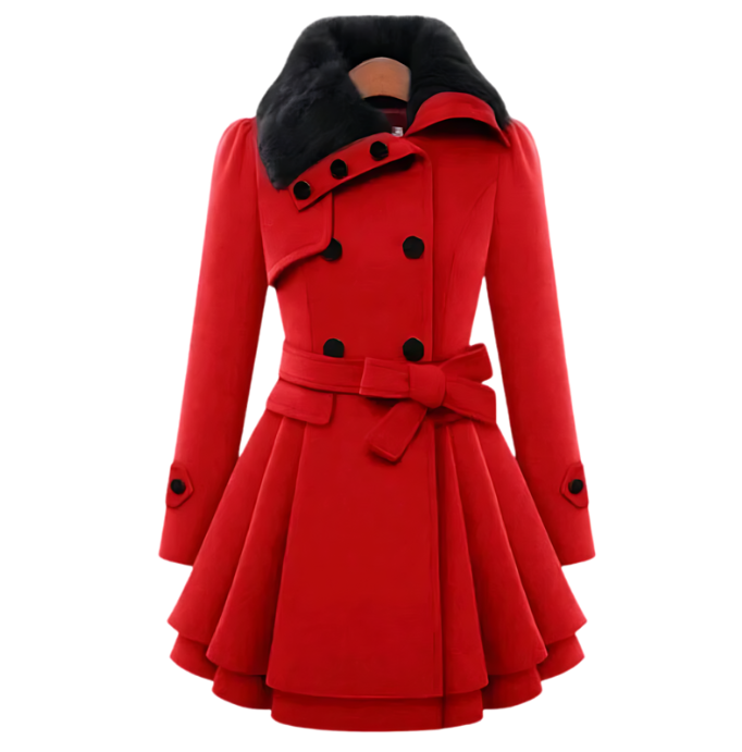 Trench-coat Luxueux Pour Femme | Chaud