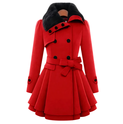 Trench-coat Luxueux Pour Femme | Chaud