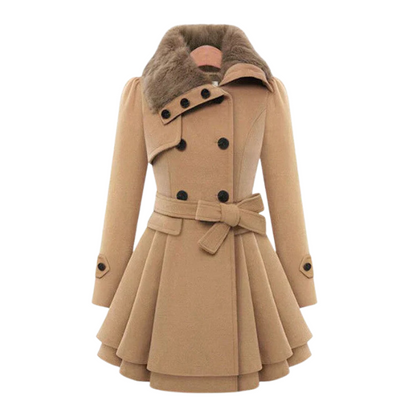 Trench-coat Luxueux Pour Femme | Chaud