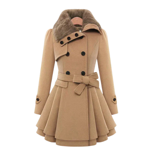 Trench-coat Luxueux Pour Femme | Chaud