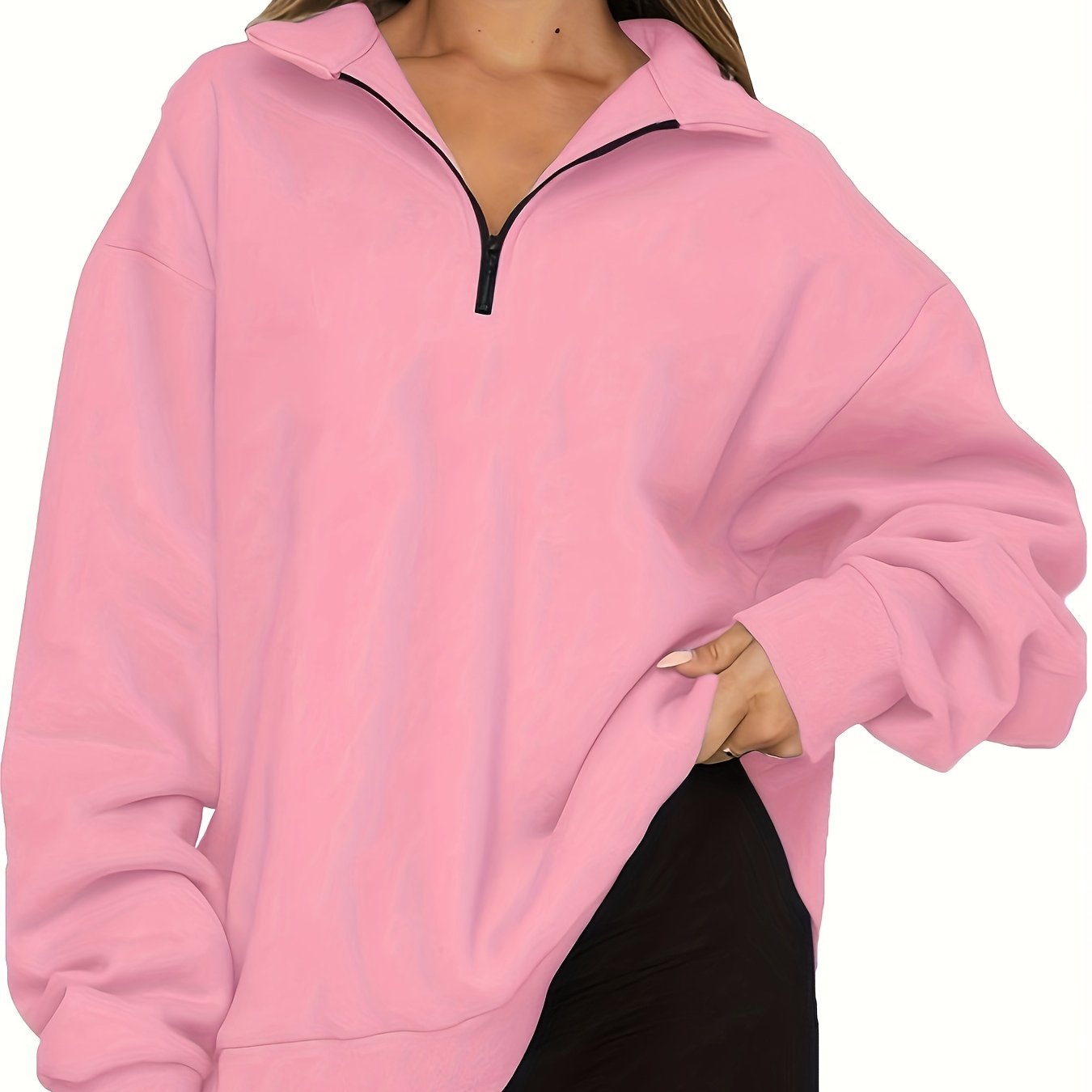 Ulyssea | Sweat à capuche zippé grande taille