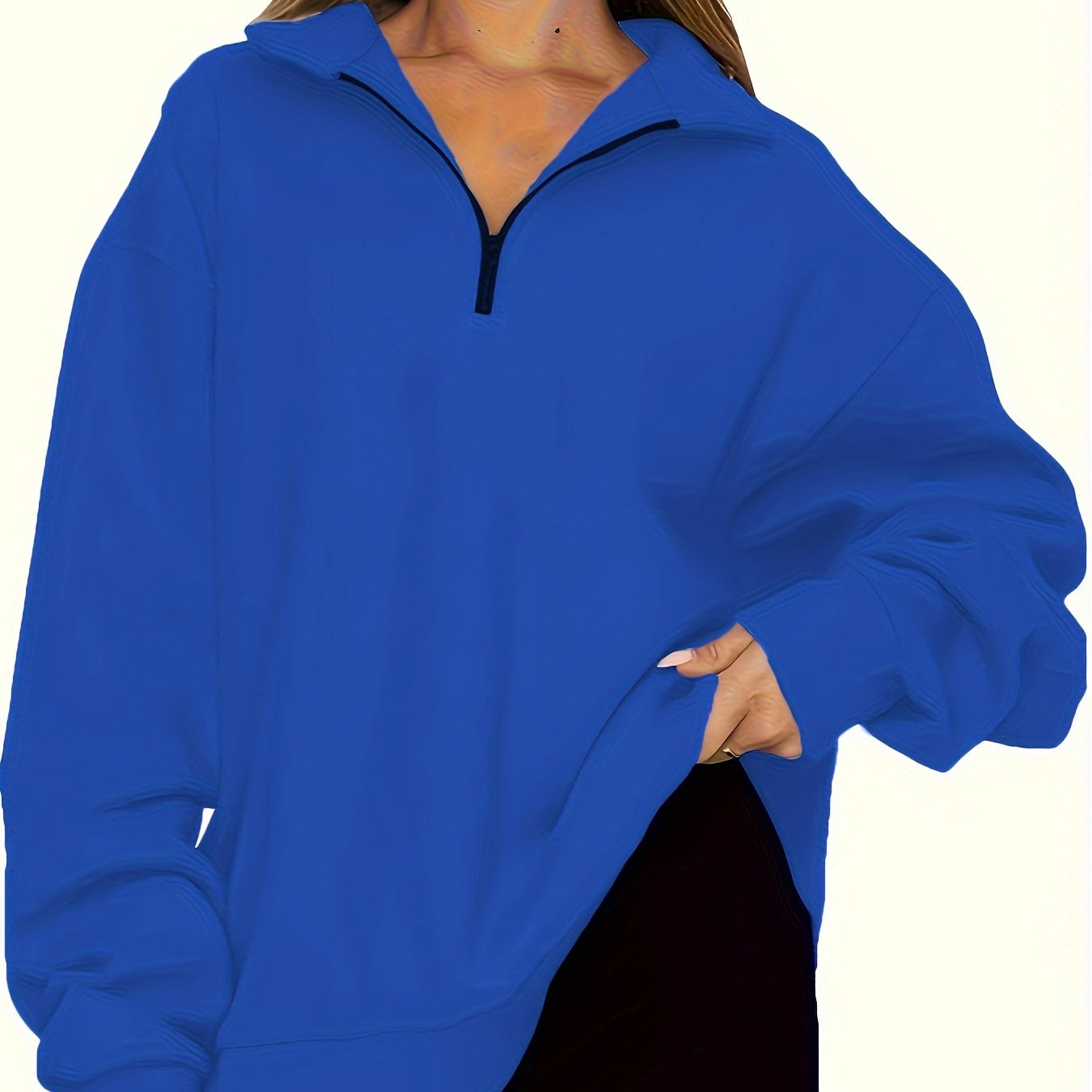 Ulyssea | Sweat à capuche zippé grande taille