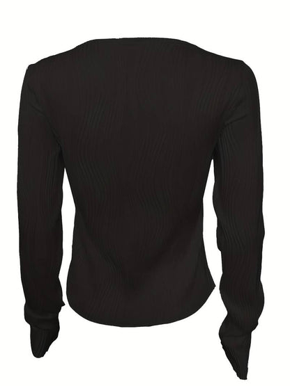 Albina | Hauts Cropped pour Femmes | Texturé