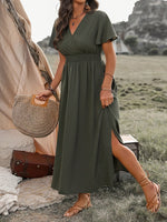 Clio | Robe D'été Fluide Et Ensoleillée Pour Femme | Maxi