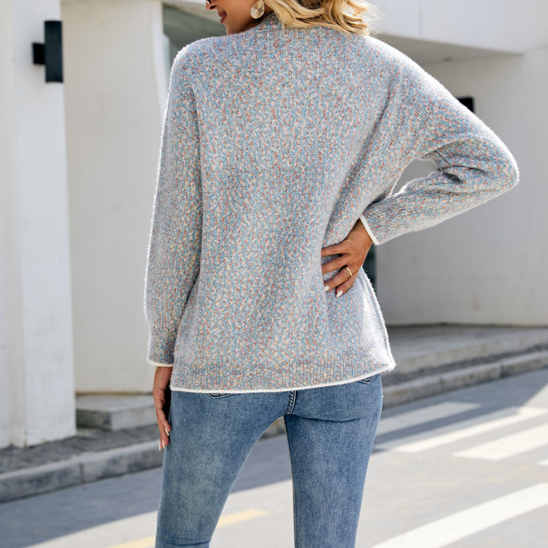 Stela | Cardigan Décontracté Boutonné Et Tricoté | Chaud