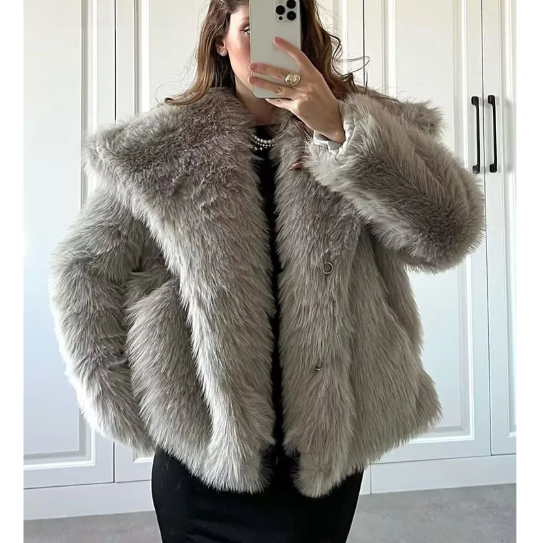 Addison | Manteau Léger Duveteux Pour Femme | Court