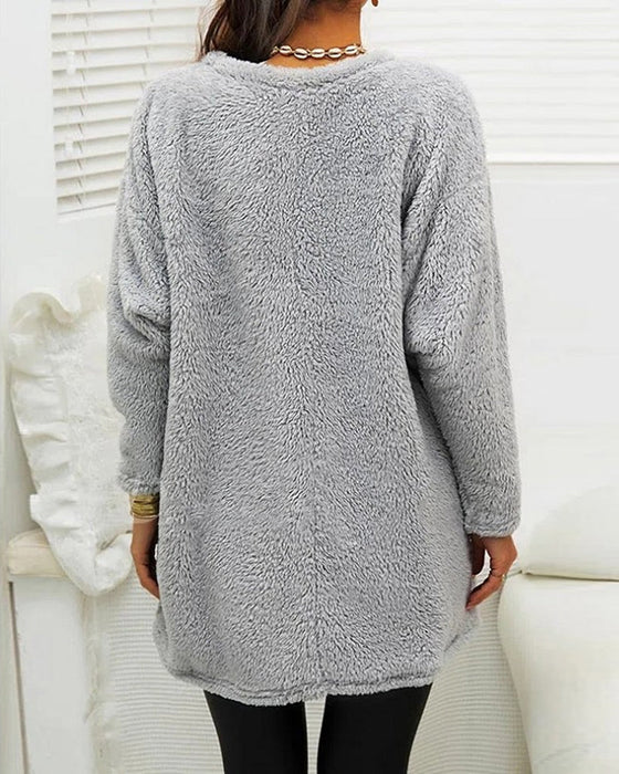 Pull Décontracté Pour Femmes Avec Poches | Décontracté