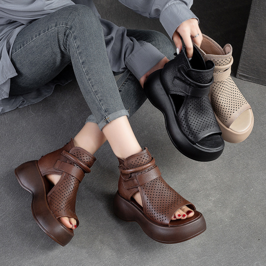 Alexia | Sandales Femme À Semelle Souple | Tendance