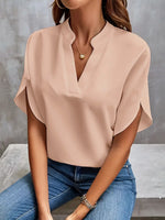 Valériane | T-shirt léger à col en V pour femmes