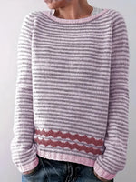 Pull Rayé Femme | Léger