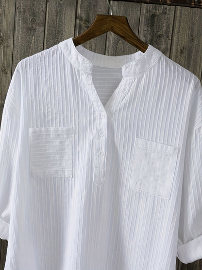 Zélina | Blouse Grande Taille | Col