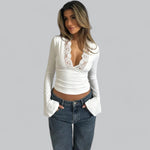Koralie | Chemise Manche Longue Pour Femme | Anglaise