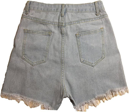 Yacinthe | Shorts pour Femmes avec Détails Déchirés