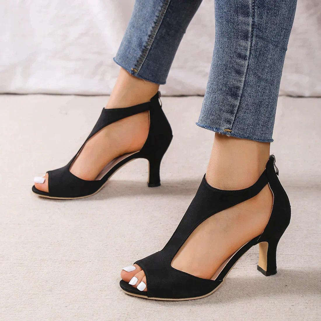 Noliviane | Sandales De Randonnée Pour Femme | Talons