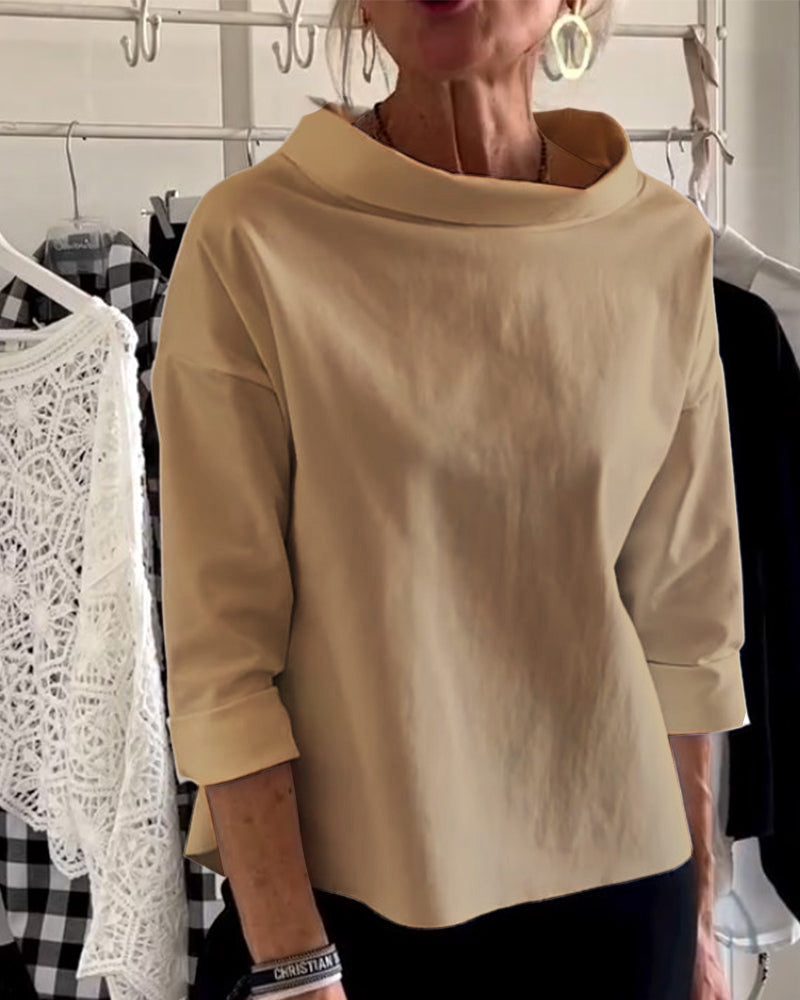 Alorine | Top Noir Pour Femme | Chic