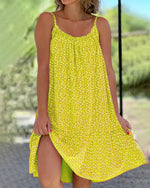 Elodiane | Robe De Plage Fleurie Pour Femmes | Mini