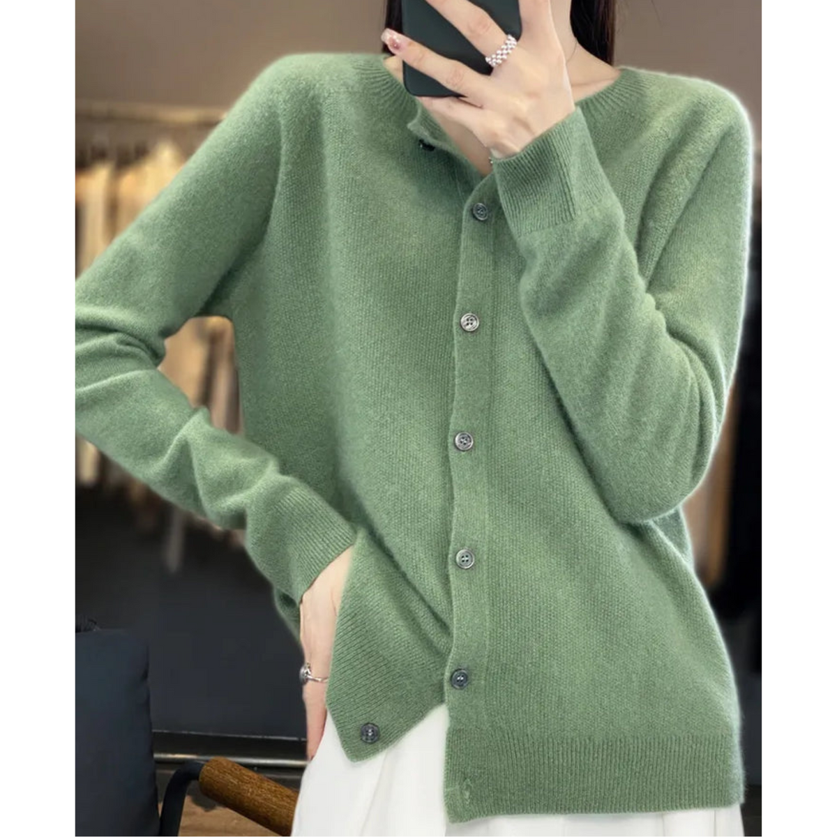 Cardigan Femmes Boutons Vivants | Cardigans