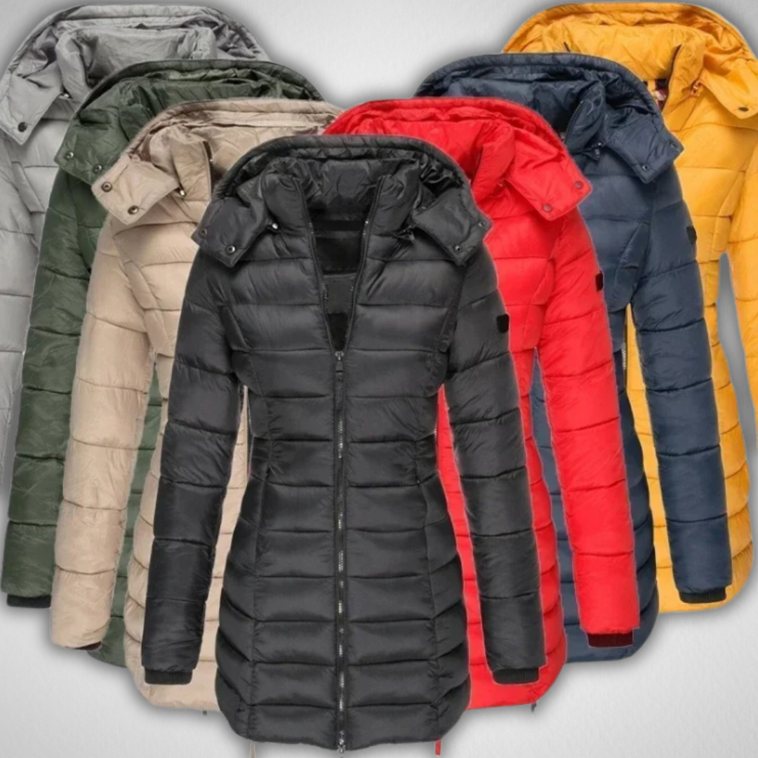 Manteau D'hiver Long Et Isolé Pour Femmes | Chaud