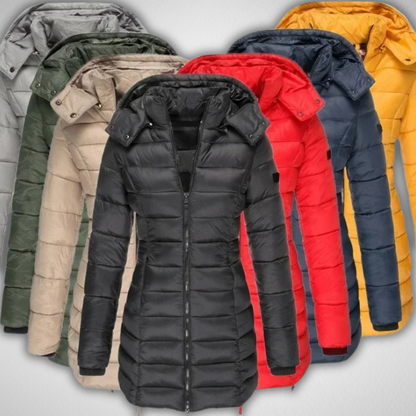 Manteau D'hiver Long Et Isolé Pour Femmes | Chaud