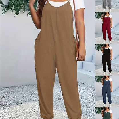 Véronique-Claire | Combinaison Femme Pantalon | Poches
