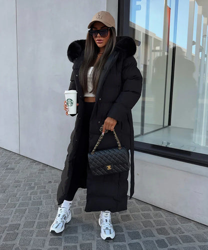 Trench-coat D'hiver Pour Femme Élégant Et | Bouffant