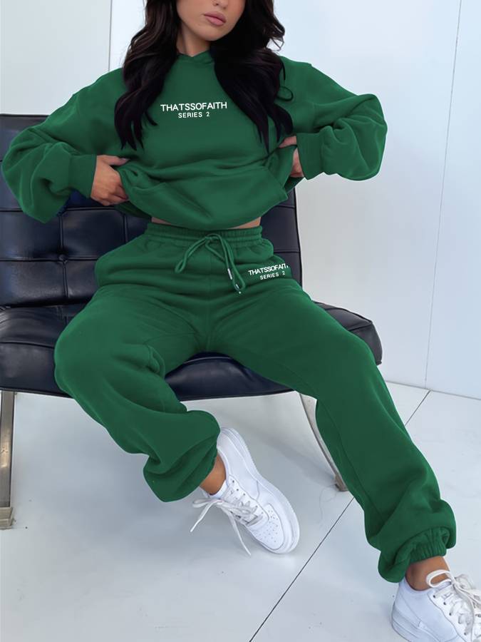 Ensemble Sweat-shirt Et Jogging Pour Femmes | Avec capuche
