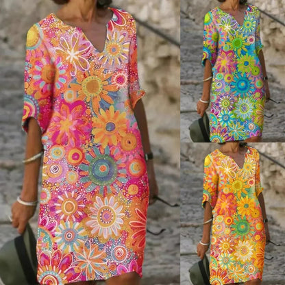 Robe d'été à fleurs Pour Femme | Mini