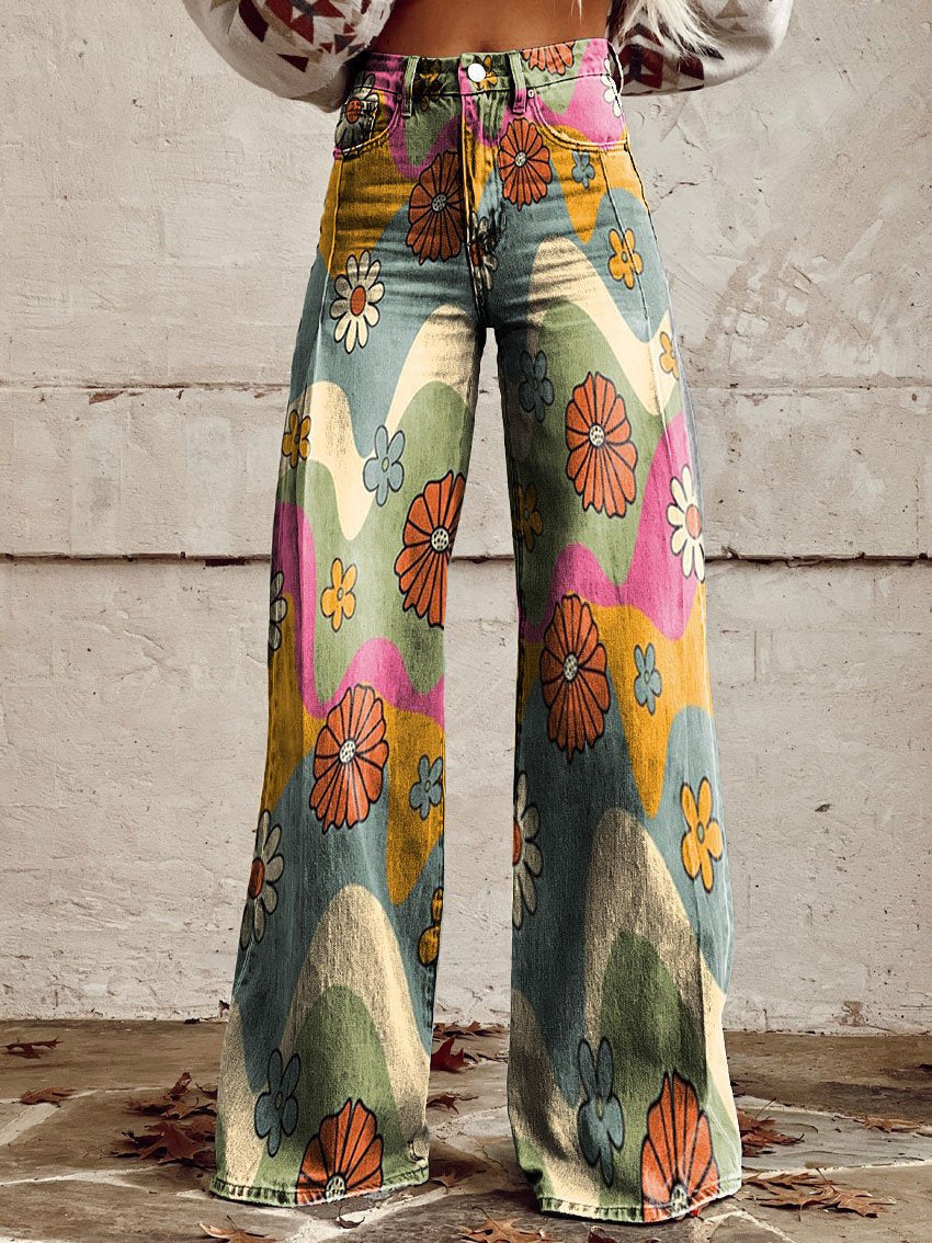 Opaline | Pantalon Flare Pour Femme | Baggy