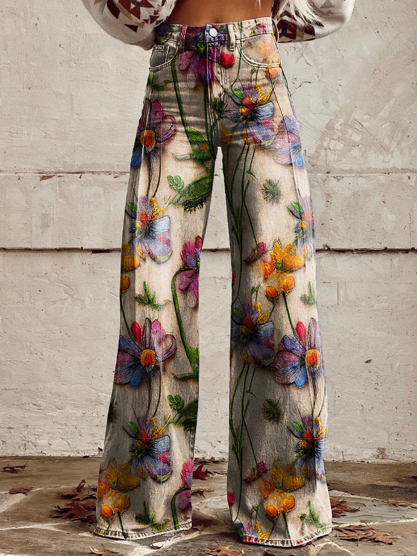 Opaline | Pantalon Flare Pour Femme | Baggy