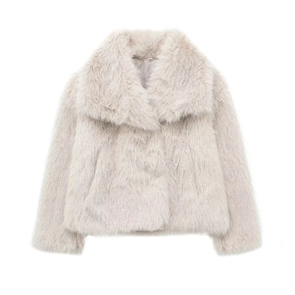 Addison | Manteau Léger Duveteux Pour Femme | Court