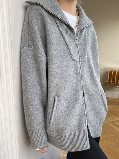 Alisha | Cardigan À Col Ouvert Pour Femmes | Oversized