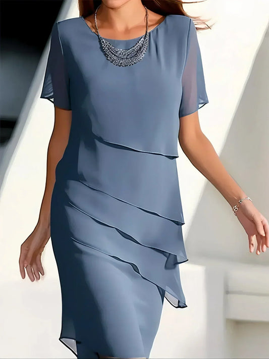 Alizette | Robe D'Été À Volants | Pour Femme
