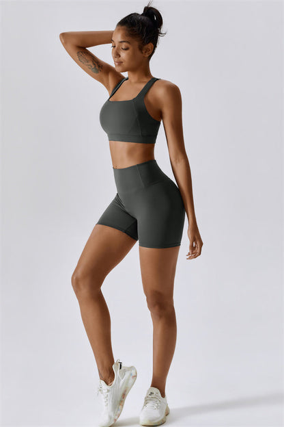 Eliskaye | Ensemble de Brassière de Sport et de Shorts