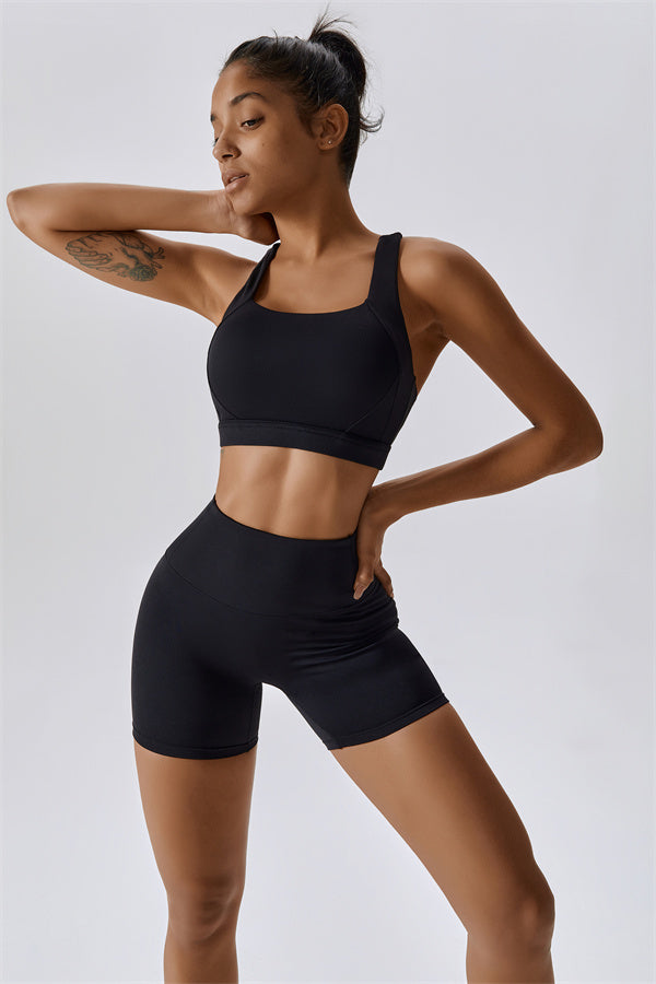 Eliskaye | Ensemble de Brassière de Sport et de Shorts