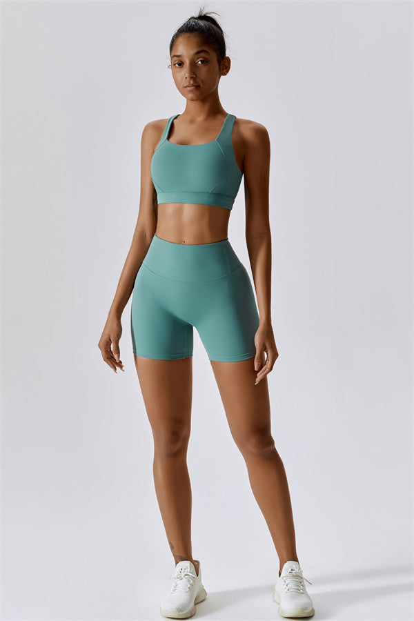 Eliskaye | Ensemble de Brassière de Sport et de Shorts