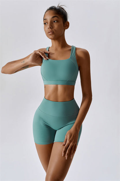Eliskaye | Ensemble de Brassière de Sport et de Shorts