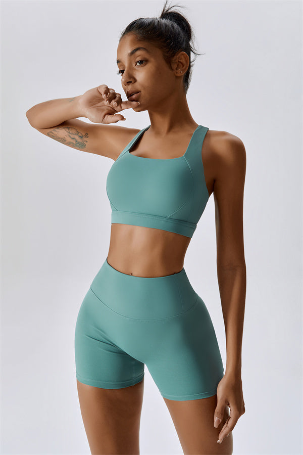 Eliskaye | Ensemble de Brassière de Sport et de Shorts