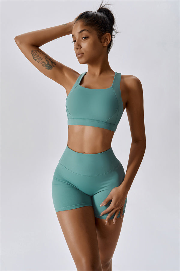 Eliskaye | Ensemble de Brassière de Sport et de Shorts