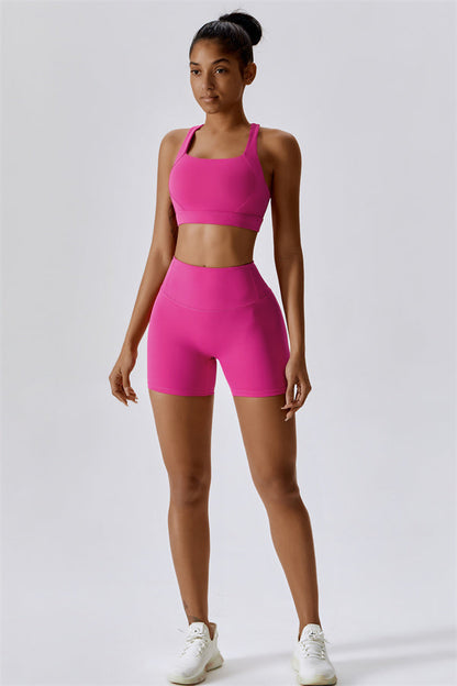 Eliskaye | Ensemble de Brassière de Sport et de Shorts