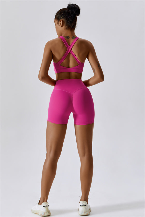 Eliskaye | Ensemble de Brassière de Sport et de Shorts