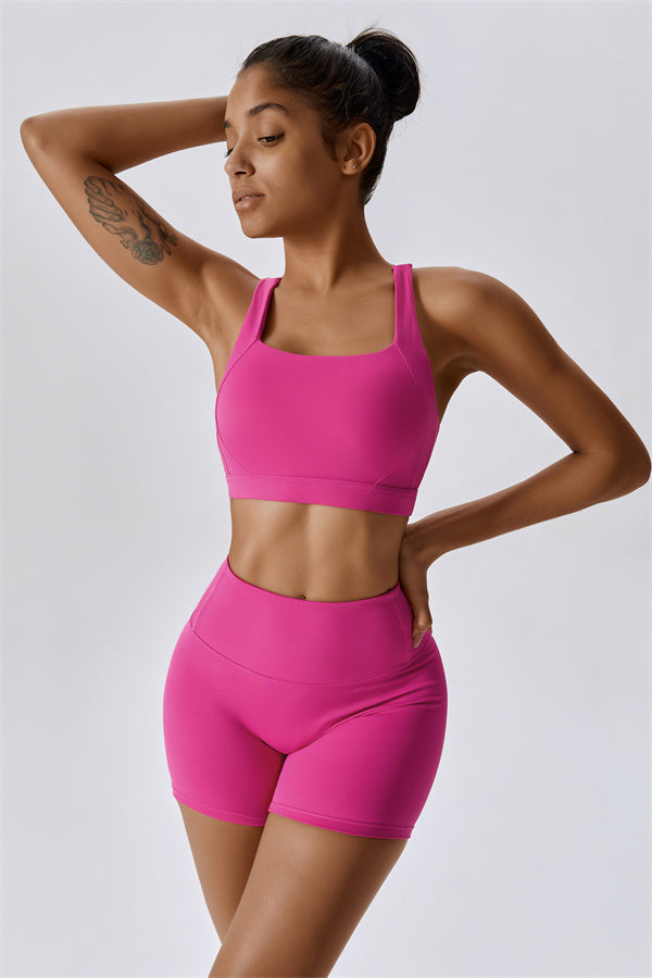 Eliskaye | Ensemble de Brassière de Sport et de Shorts