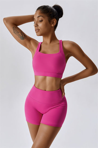 Eliskaye | Ensemble de Brassière de Sport et de Shorts
