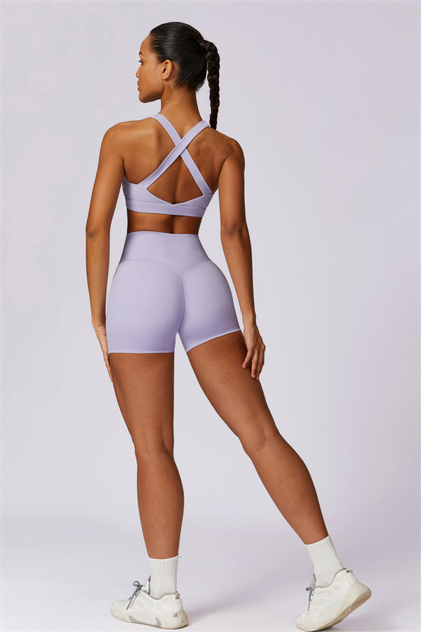 Eliskaye | Ensemble de Brassière de Sport et de Shorts